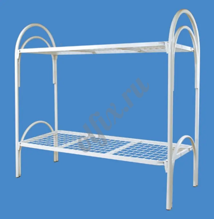 Одноярусные кровати металлические прочные