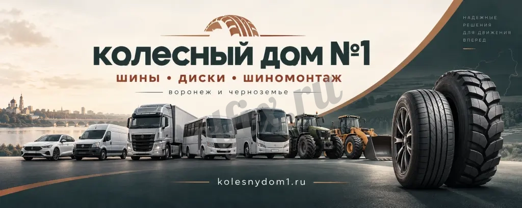 Шины и диски в Воронеже — подбор для авто и техники