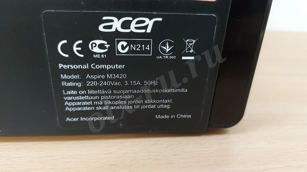 Игровой Acer 4000 MHz x 4\6 гб\500 гб\SSD\RD-7660D