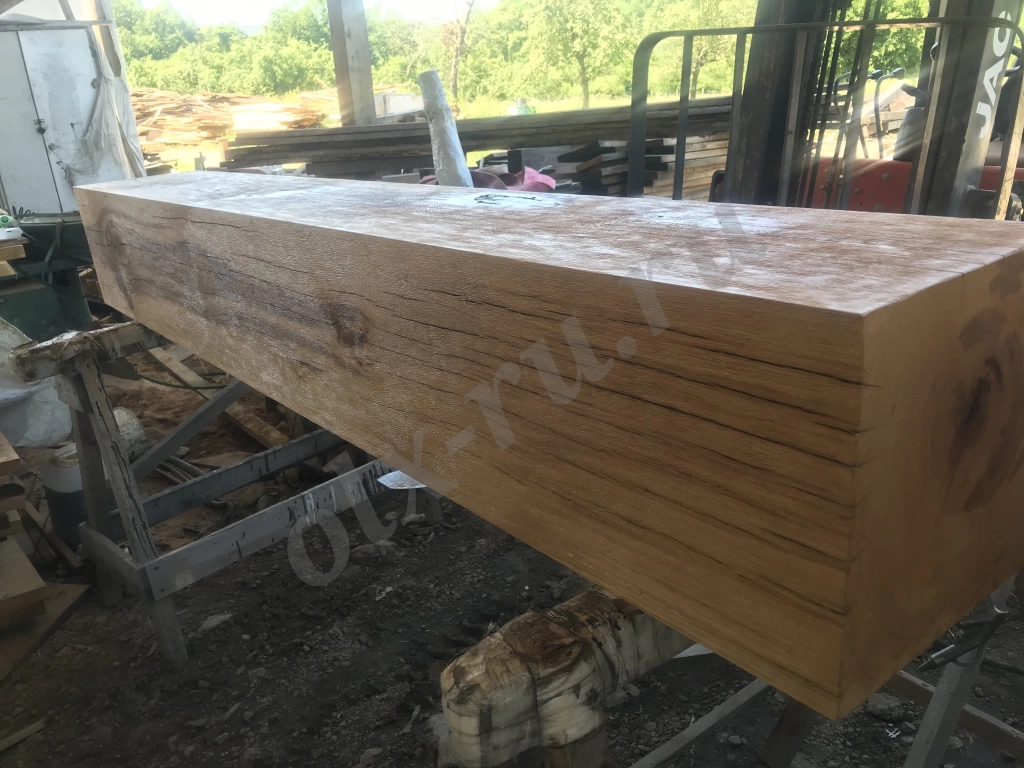 Каминные полки из дуба