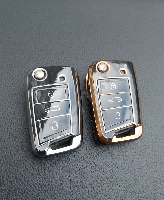 Чехол для ключа Skoda Volkswagen/Шкода Фольксваген