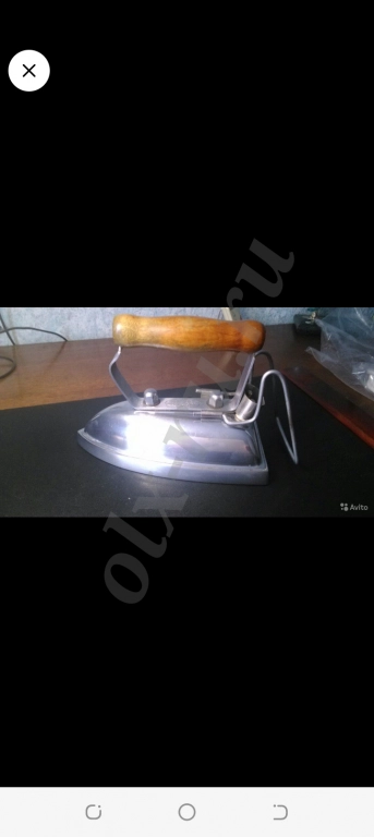 Электро утюг 1954г.