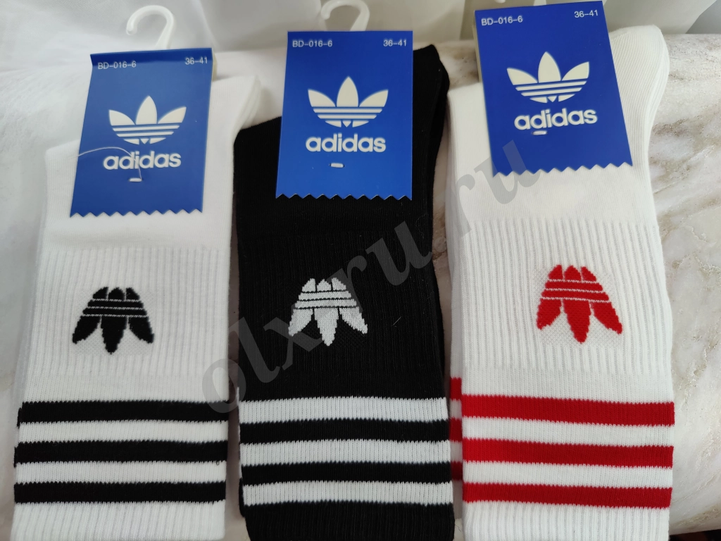Носки Adidas Solid Crew Socks