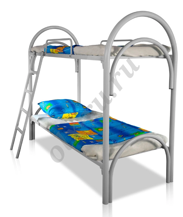 Кровати металлические долговечные со сварной сеткой, эконом