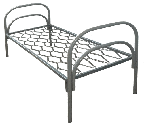 В бытовки, времянки кровати металлические