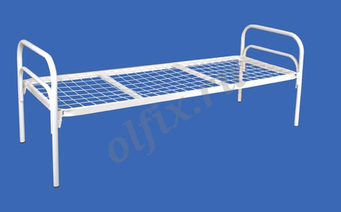 С доставкой купить односпальные кровати металлические