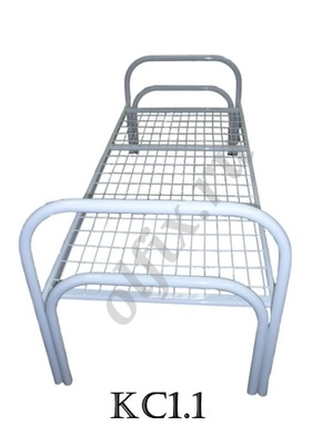 С доставкой купить односпальные кровати металлические