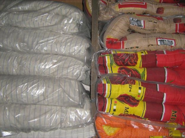 Кровати металлические с прокатной пружиной, ДСП спинками