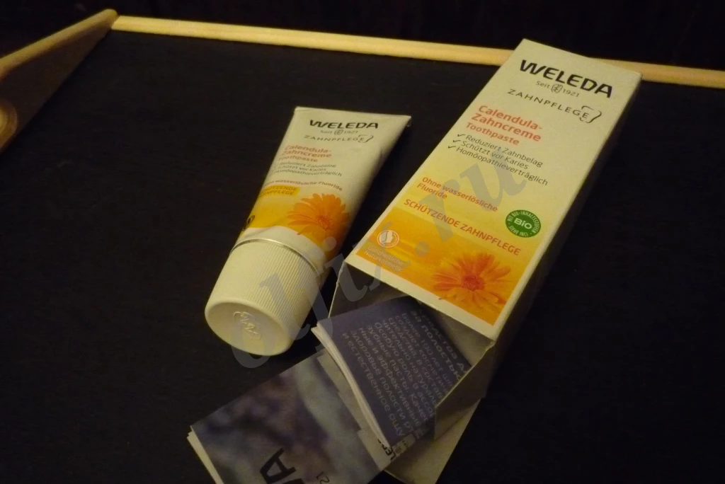 Weleda зубная паста с календулой, новая, 75 мл