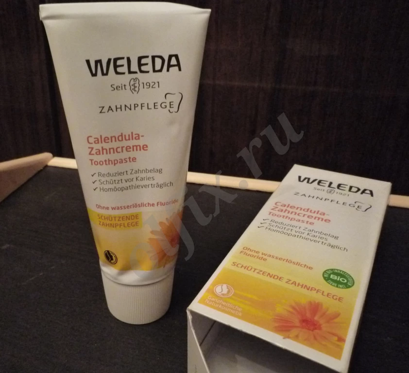 Weleda зубная паста с календулой, новая, 75 мл