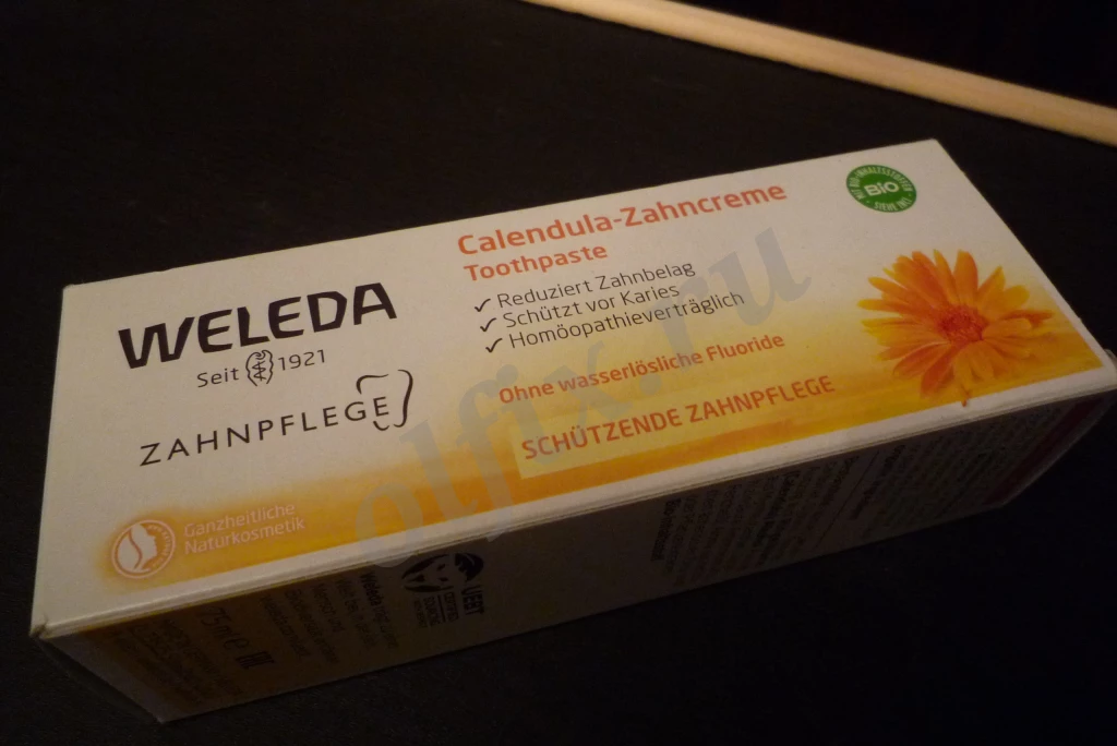 Weleda зубная паста с календулой, новая, 75 мл