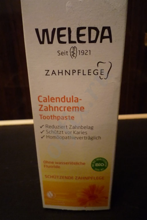 Weleda зубная паста с календулой, новая, 75 мл