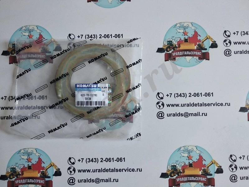 Komatsu шайба 423-70-11781