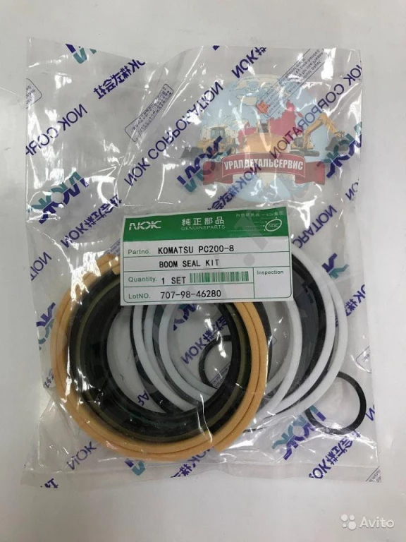 Рeмкoмплeкт  г/ц стрелы 707-98-46280 на Komatsu PC200-8 NOK