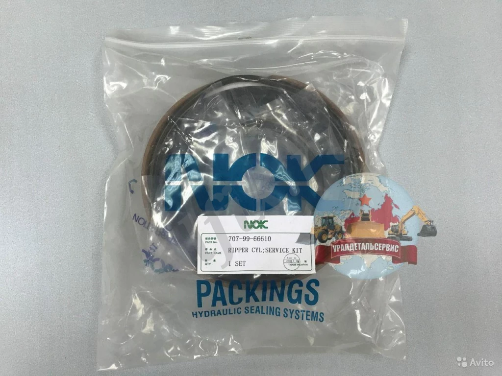 Рeмкoмплeкт  г/ц подъема рыхлителя 707-99-66610 на Komatsu D275A-5 NOK