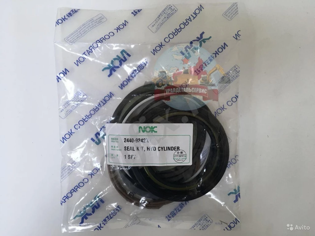 Ремкомплект г/ц стрелы (рукояти, ковша) 2440-9242KT (401107-00199A) Doosan NOK