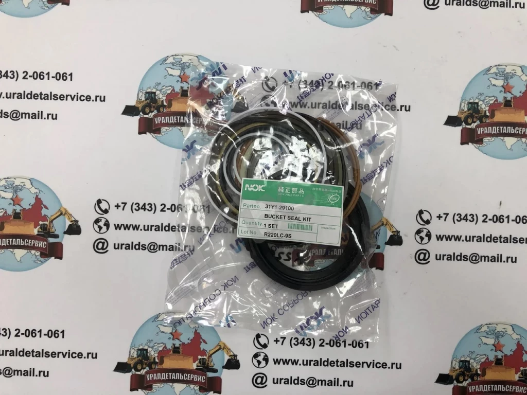 Ремкомплект г/ц ковша 31Y1-29100 на Hyundai R220LC-9S NOK