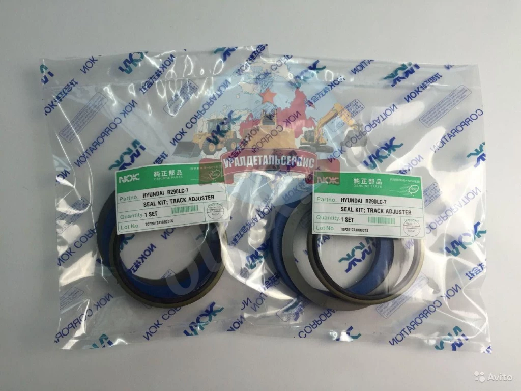 Ремкомплект г/ц натяжителя Hyundai R290LC-7