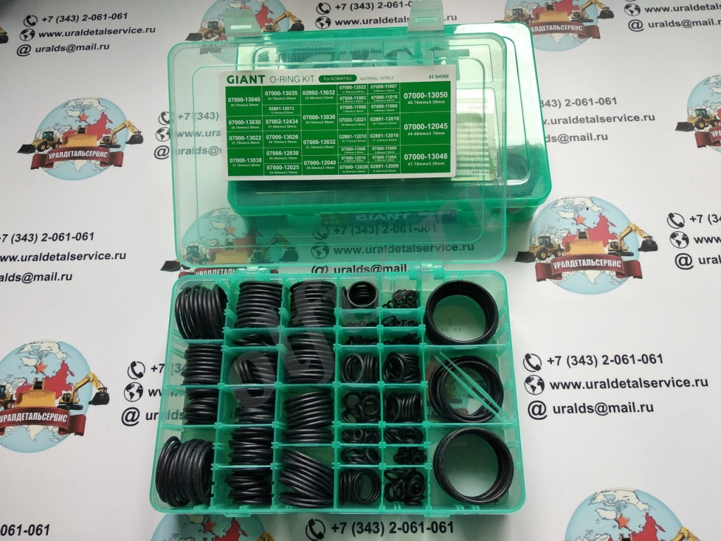Набор О-колец Giant O-ring Kit Komatsu