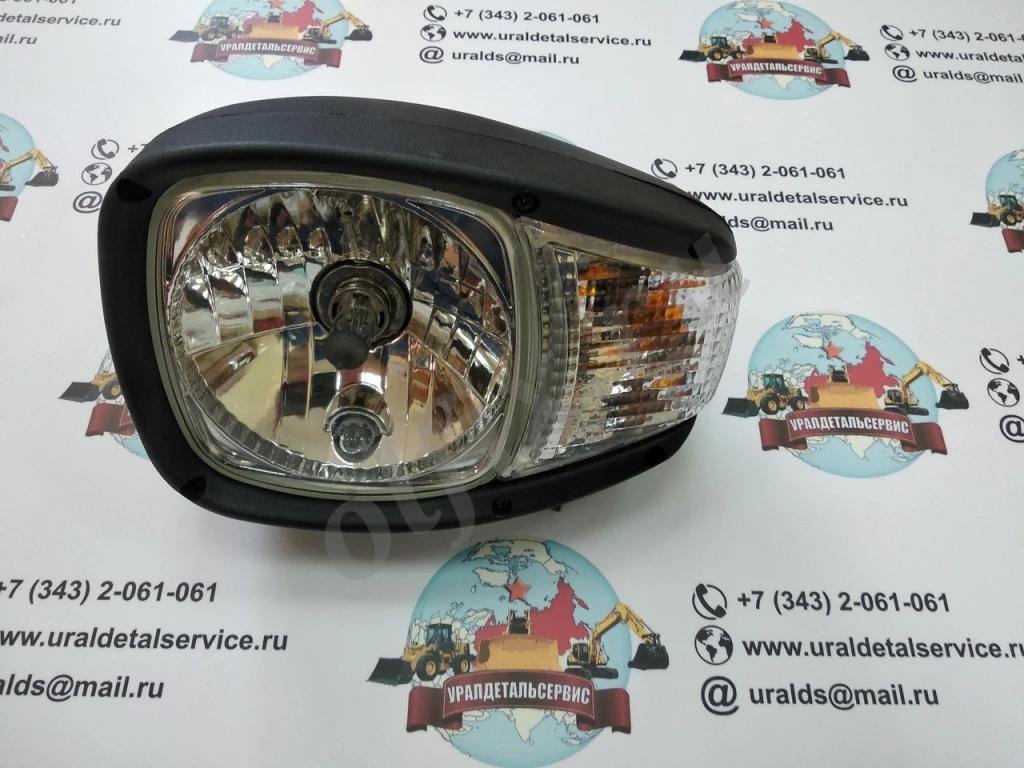 Фара основного освещения UDS-006 (CAT, Terex) Заднее крепление