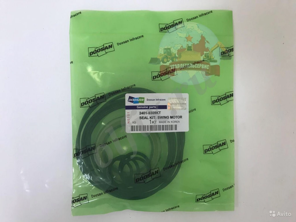 Р/к гидромотора поворота 2401-9309KT Doosan S330LC-V, S340LC-7