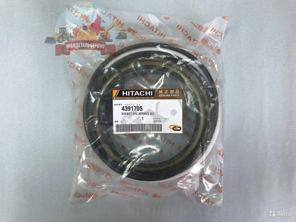 Р/к г/ц ковша 4391705 на Hitachi ZX450