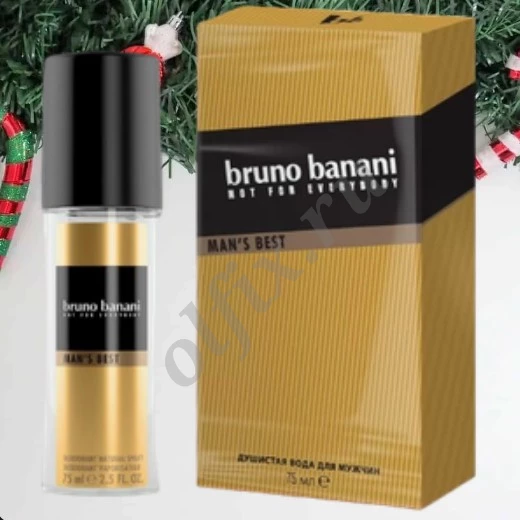 Bruno Banani Loyal man Туалетная вода 75 мл Парфюмерная Одеколон духи парфюм