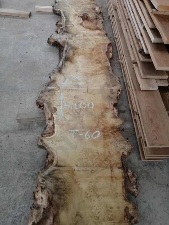 Слэбы из дуба, бука, ясеня, тополя, вербы, карагача.