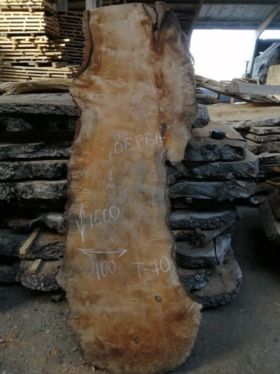 Слэбы из дуба, бука, ясеня, тополя, вербы, карагача.