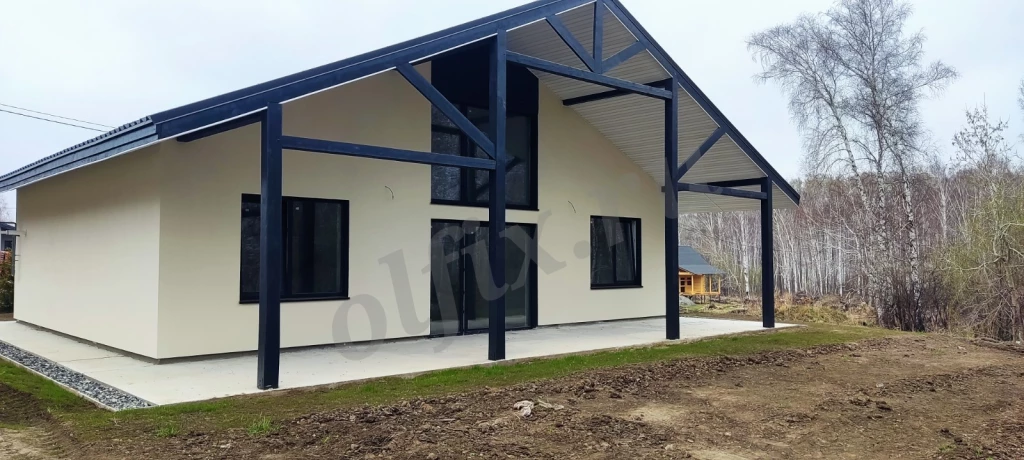 Дом, 125 м², Поселения (ИЖС), 6 сот