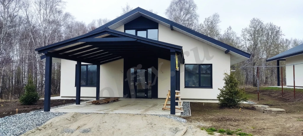 Дом, 125 м², Поселения (ИЖС), 6 сот