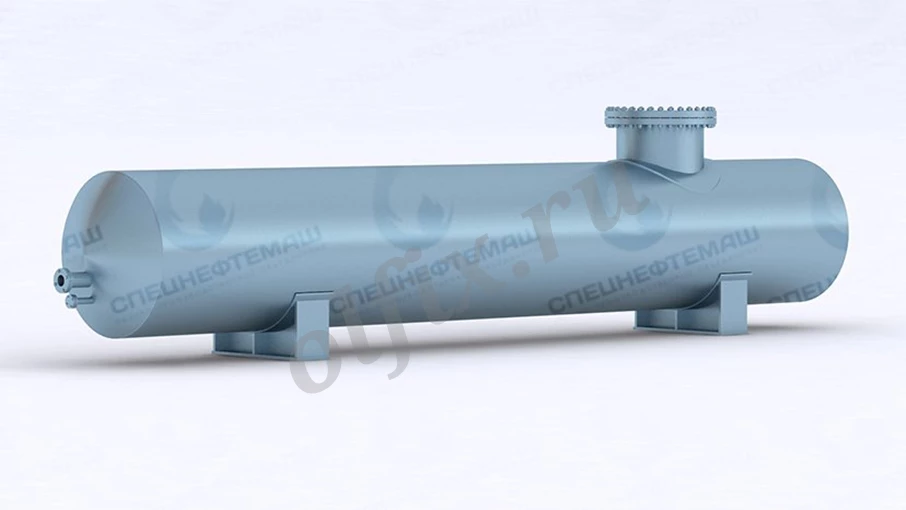 Аппараты емкостные стальные цилиндрические типа 1, 2, 3
