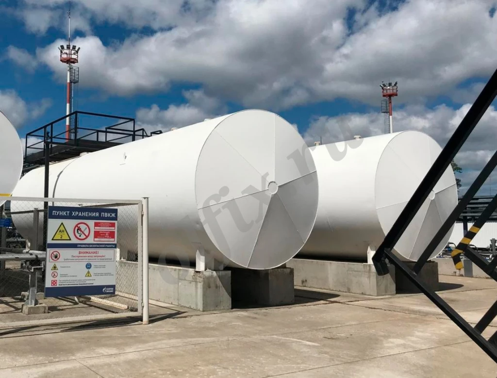 Резервуары объемом 100м3