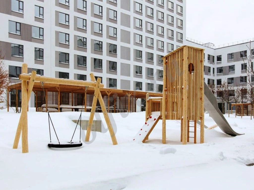 Сборка установка детских площадок в Москве. Монтаж МАФ