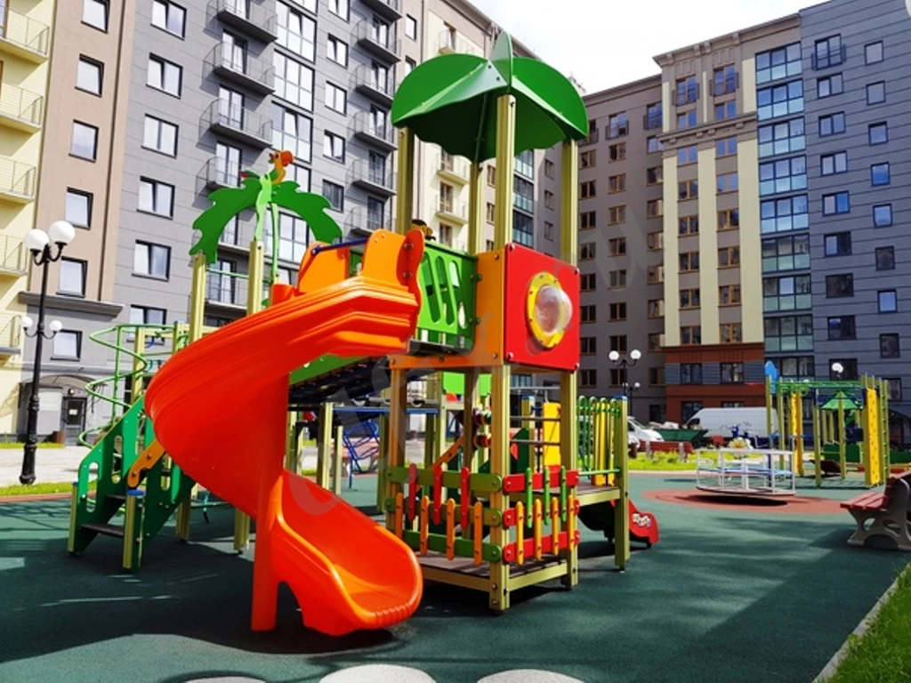 Сборка установка детских площадок в Москве. Монтаж МАФ