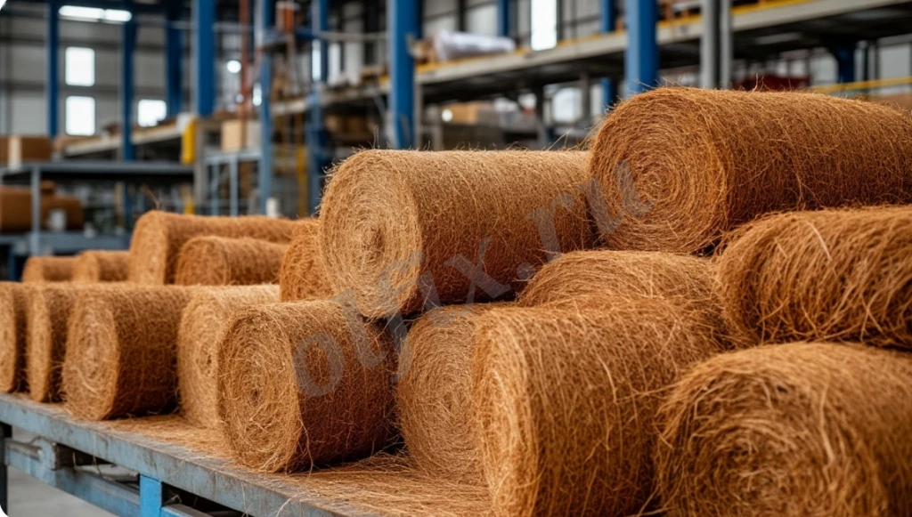 Кокосового волокна для промышленности