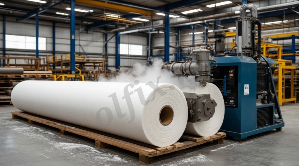 Иглопробивной и иглопробивной материал