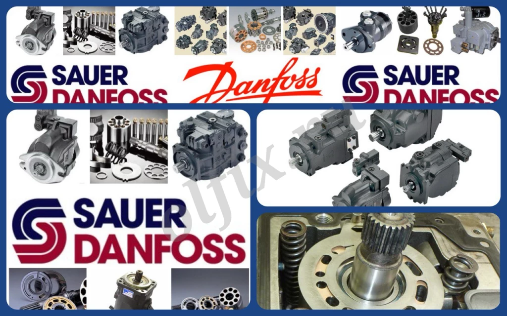 Ремонт гидронасоса с погрузчика либхерр.