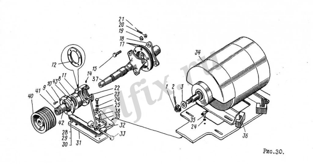 Вал привода двухмашинного агрегата ТЭМ2.85.60.176