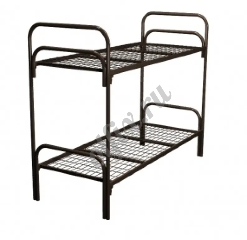 Металлические армейские кровати многоярусные, матрасы ватные