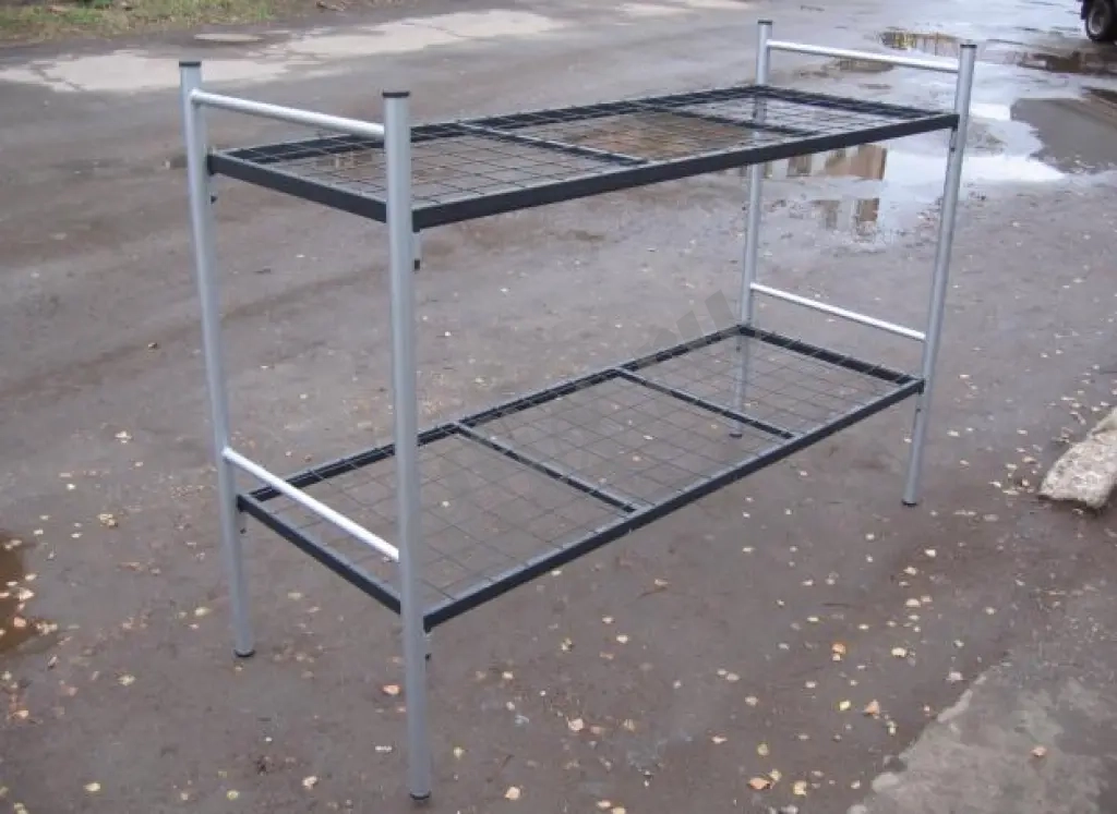 Бюджетные кровати металлические во времянки