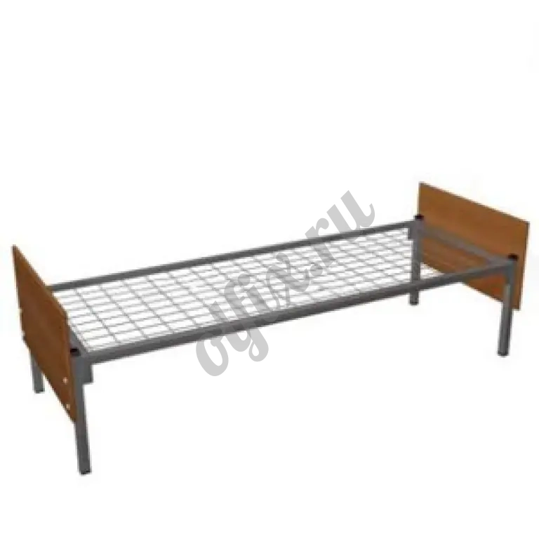 Кровати металлические с ДСП списками престиж класс