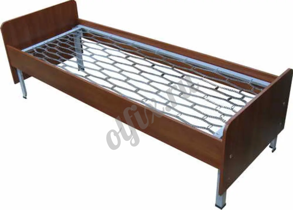 Кровати металлические с ДСП списками престиж класс
